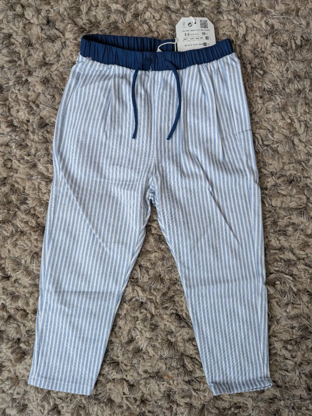 Zara Kids Babygirl striped pants